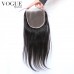Brazilian Hair 5x5 Lace Closure Pieces,Straight,Natural Color,Free/Middle/3 Part